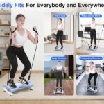 KESHWELL Ab Machine,Waist Twist Machine Exercise,Waist Trainer For Women,Noiseless Ab Exercise Twist Board For Weight Loss&Waist Slim,330 Lbs Capacity At Home Workout Equipment.