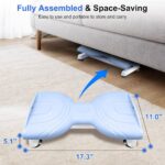 KESHWELL Ab Machine,Waist Twist Machine Exercise,Waist Trainer For Women,Noiseless Ab Exercise Twist Board For Weight Loss&Waist Slim,330 Lbs Capacity At Home Workout Equipment.