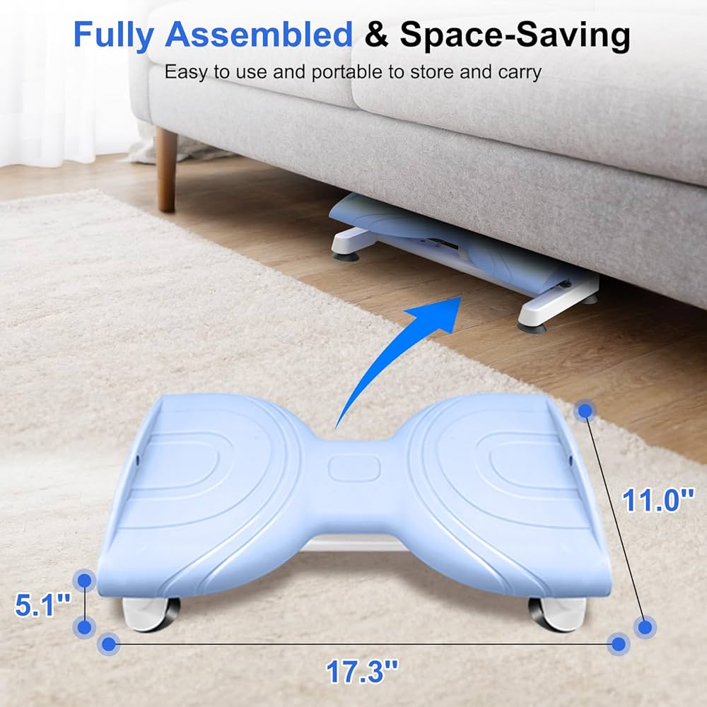 KESHWELL Ab Machine,Waist Twist Machine Exercise,Waist Trainer For Women,Noiseless Ab Exercise Twist Board For Weight Loss&Waist Slim,330 Lbs Capacity At Home Workout Equipment.