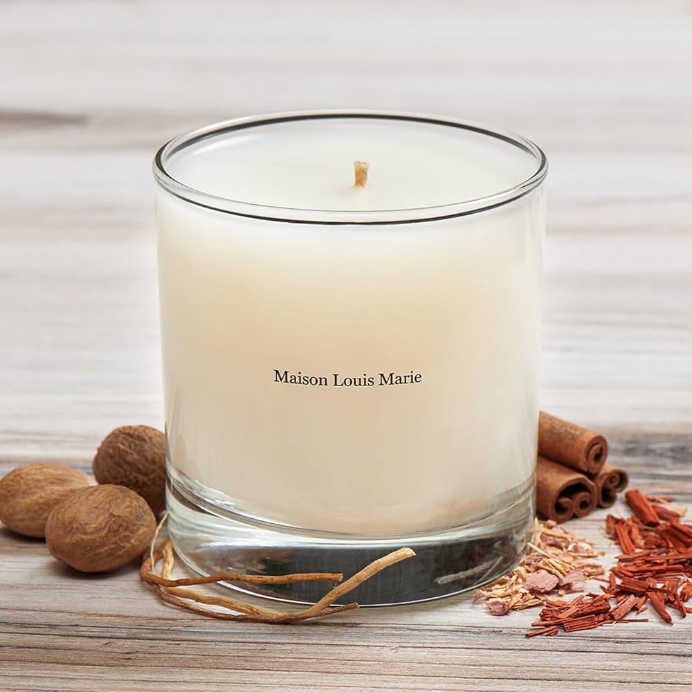 Maison Louis Marie – No.04 Bois de Balincourt Soy Wax Candle | Luxury Fragrance​s​ for a Modern World (8.5 oz | 240 g)