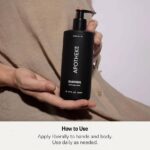 APOTHEKE Scented Hand & Body Lotion, Charcoal – 10 Fl Oz Nourishing Body Moisturizer Cream for Dry Skin – Gentle Daily Skincare for Men & Women with Natural Ingredients, All Skin Types