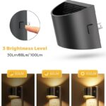 L LOHAS LED Night Lights Plug into Wall 2 Pack, Dusk to Dawn Sensor Nightlight, Brightness Adjustable, 3000K Soft White