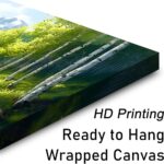 SSNEEKNDG Green Forest Large Wall Art for Living Room Tree Pictures Landscape Mountain Artwork for Bedroom Office Kitchen Canvas Prints 20″x40″