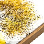 Tucai Decor Framed Wall Art Canvas Modern Light Luxury Abstract Ink Landscape Wall Art Canvas Framed for Living Room Decoration, Bedroom, Home and Office Wall Decor 20x40inch (Framed)