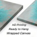 Tree of Life Wall Art for Living Room Bedroom Teal Blue Nature Print Picture Painting Large Framed Wall Decor for Bathroom Office Modern Home Botanical Landscape Wall Decorations Artwork Size 20×40 Ready to Hang