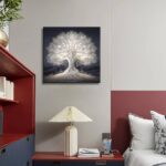 Tree of Life Canvas Wall Art Abstract Myth Tree of Life Painting Picture Wall Decor spiritual office Poster Print Artwork for the Living room office meditation room bedroom hotel Home Decoration