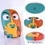 Funny Masks Wall Decor Sculptures – 2 Piece Humorous Bad Smell Theme Bathroom Wall Hanging Statues,for Modern Home Decor,Bathroom,Living Room,Bedroom Abstract Resin Wall Art & Housewarming Gifts