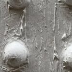 NANKAI Art Hand-Painted Black and White Abstract Art Oil Painting 36×24 inch Contemporary Minimalist Art Home Wall Decoration Painting