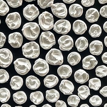 Art Abstract Oil Painting Modern Art Oil on Canvas Wall Art Deco 24×24 inches, Black and White