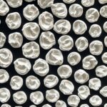 Art Abstract Oil Painting Modern Art Oil on Canvas Wall Art Deco 24×24 inches, Black and White