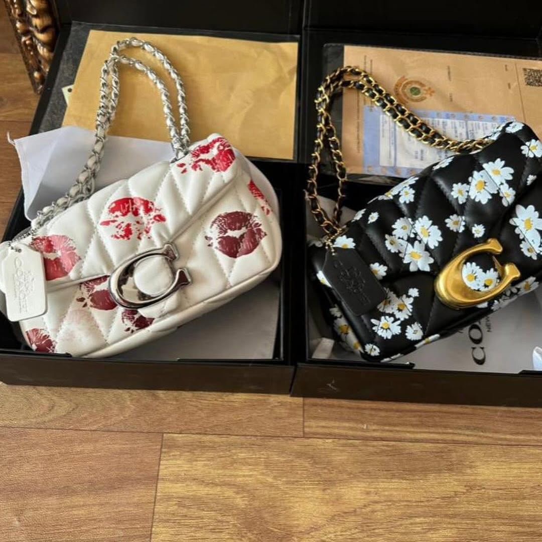 Coach Flowered MIDI Bag