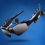 Smart Driving Glasses with Wireless Headphones